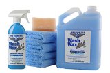 Waterless Car Wash Wax Kit 144 oz Aircraft Quality Wash Wax for your Car RV and Boat Guaranteed Best Waterless Wash on the Market