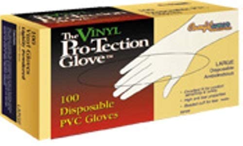 Comfitwear Powder Free Vinyl Gloves, Medium, Case of 10 Boxes