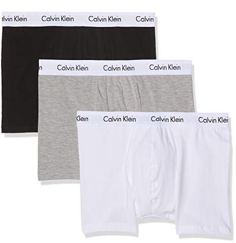 Calvin Klein Men’s U2662G Boxer Trunks Pack of 3