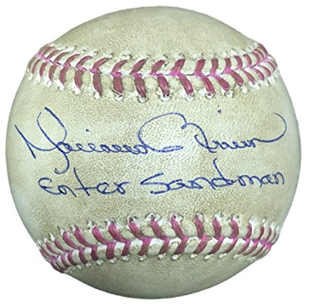 Mariano Rivera Signed NY Yankees Game-Used Mothers Day Baseball JSA MLB HZ754125