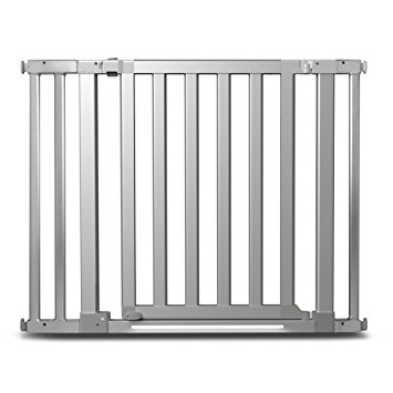 Munchkin Luna Safety Gate with LED Light, Silver