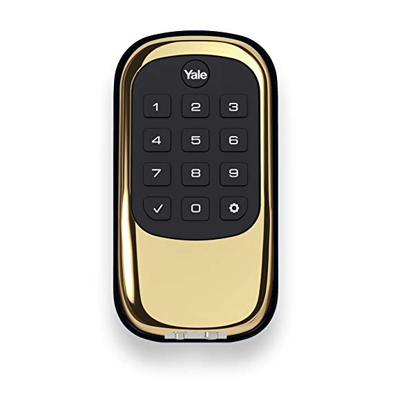 Yale Security YRD110NR605 Keypad Deadbolt, Polished Brass