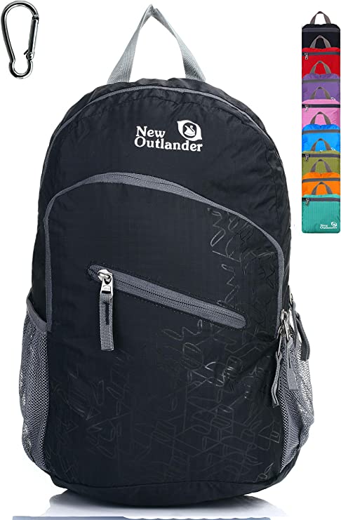 Outlander Ultra Lightweight Hiking Backpack Foldable Water Resistant Travel Daypack Packable Backpack