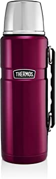 Thermos 81092 Flask, Stainless Steel, Raspberry, 1.2L