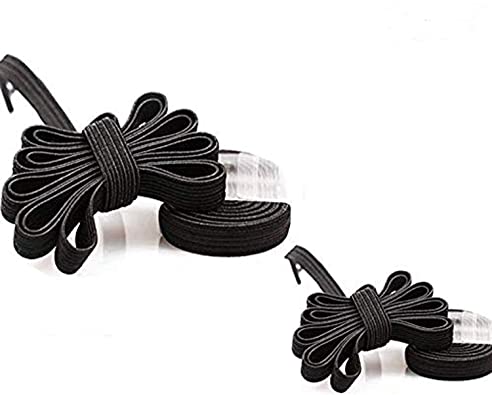 DB No Tie Shoelaces - Flat Elastic Laces with Adjustable Tension - Slip-on Any Shoes