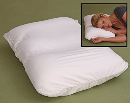 Microbead Pillow - Most Comfortable Air Micro Bead Cloud Pillows - Squishy, Yet Firm, Neck Support