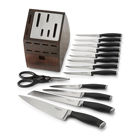 Calphalon Contemporary Self-Sharpening 14 Piece Cutlery Knife Block Set with SharpIN Technology