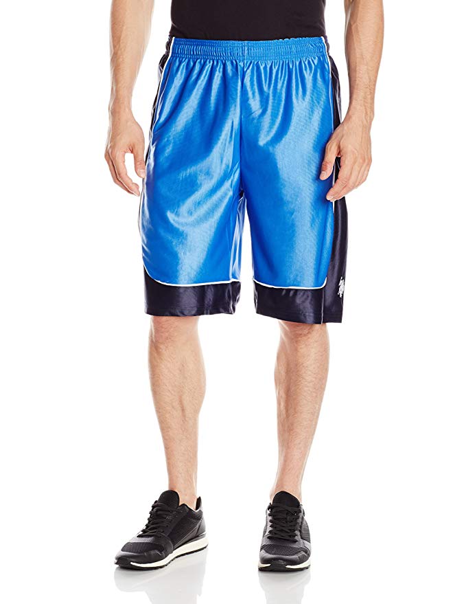 U.S. Polo Assn. Men's Athletic Short with Dazzle Side Panel