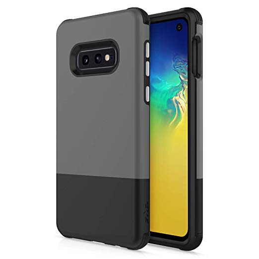 ZIZO Division Galaxy S10e Case [Military-Grade Protection] Heavy-Duty Shock Absorbtion | Designed for 5.8 Samsung Galaxy S10 e Gray Black