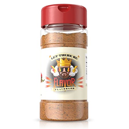 Flavor God #1 Best-Selling, Spicy Everything Seasoning, 1 Bottle, 5 oz
