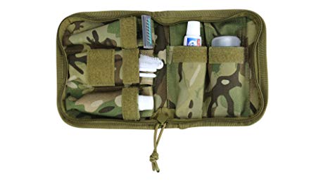 Military Army Folding Compact Wash Kit Travel Camping Hiking DPM Camo