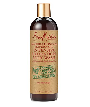 Shea Moisture Manuka Honey & Mafura Oil Intensive Hydration Body Wash, 13 oz