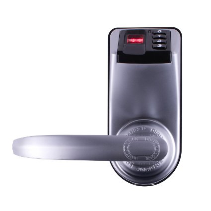 Adel 3398 Biometric Fingerprint Door Lock Touch Keypad Entry Keyless Access control
