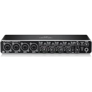 Behringer UMC404HD U-Phoria MIDI Interface with MIDAS Mic Preamplifiers