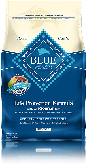 Blue Buffalo BLUE Senior Dog Chicken & Brown Rice