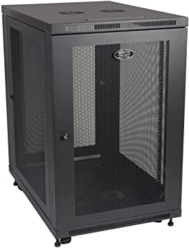 Tripp Lite 18U Rack Enclosure Server Cabinet, Mid Depth, 32.5" Deep (SR18UB)