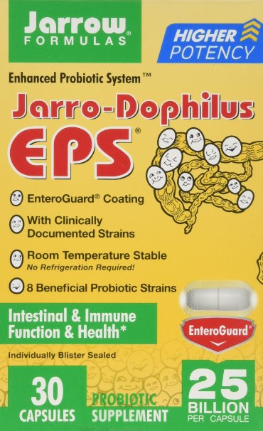 Jarr-Dophilus EPS 25 Billion per capsule Jarrow Formulas 30 Caps