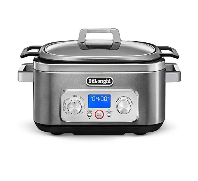 Delonghi CKM1641D Livenza All-in-One Programmable Multi Cooker, Stainless Steel