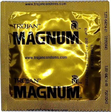 Trojan MAGNUM Lubricated: 100-Pack of Condoms