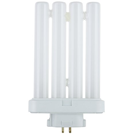 Sunlite 05770-SU FML27/30K/CD1 27-watt FML 2-Pin and 4-Pin Quad Tube Compact Fluorescent Plug-in GX10Q-4 Base Lght Bulb, Warm White