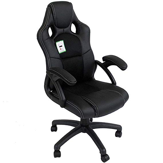 Charles Jacobs Executive Racing Style Gaming Chair Luxury Office with Tilt Lock Mechanism - Choice of Colours