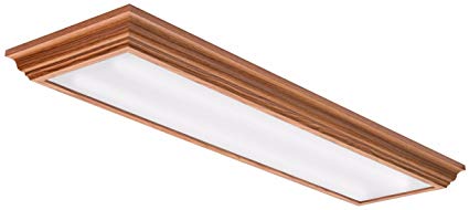 Lithonia Lighting Oak 4-Ft LED Flush Mount, 4000K, 35.5W, 2,800 Lumens