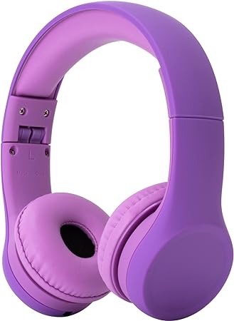 Snug Play  Kids Headphones with Volume Limiting for Toddlers (Boys/Girls) - Purple