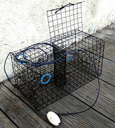 Maryland Blue crab pot trap, pvc coated wire mesh, heavy duty