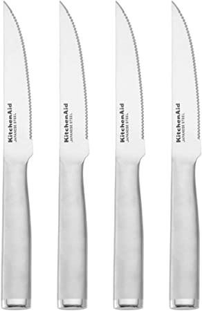 KitchenAid Gourmet, 4-Piece Steak Knife Set, Stainless Steel