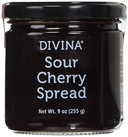 Divina Sour Cherry Retail Spread, 9 Ounce