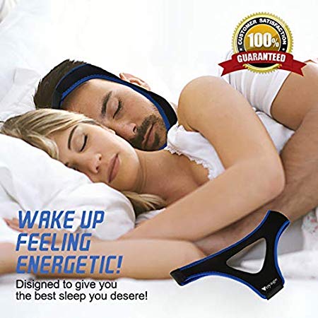 HJSNORE Snore Stopper Solution - Anti Snoring Nose Vents - Anti Snoring Chin Strap - Natural Stop Snoring Devices - Reduce Snoring