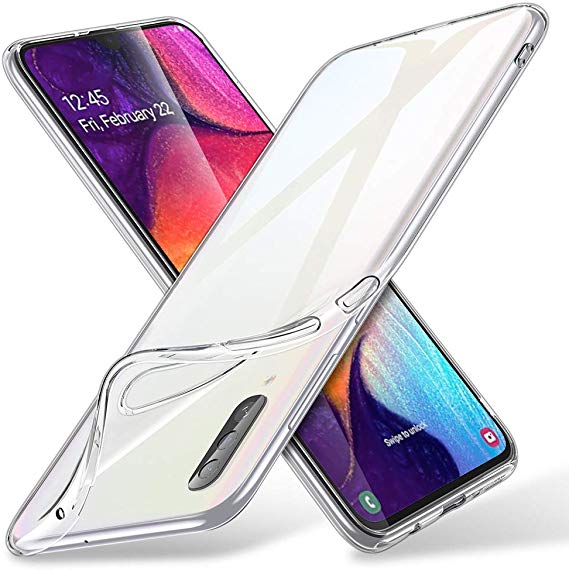 ESR Samsung A50 Case, Slim Clear Soft TPU Case, Essential Zero Series Flexible Silicone Cover for Samsung Galaxy A50 2019, Jelly Clear