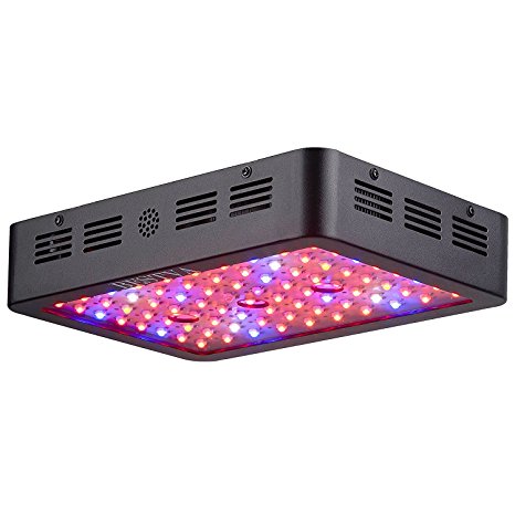 BESTVA 800W Double Chips LED Grow Light Full Specturm Grow Lamp for Greenhouse Hydroponic Indoor Plants Veg and Flower