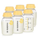 Medela Breast Milk Collection and Storage Bottles 5 Ounce - 6 ct