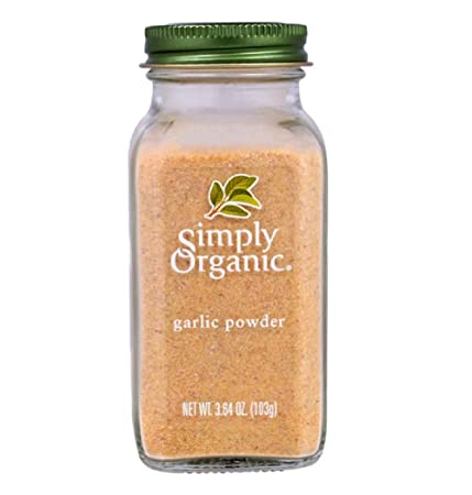 Simply Organic Garlic Powder ORGANIC 3.64 oz bottle (a)