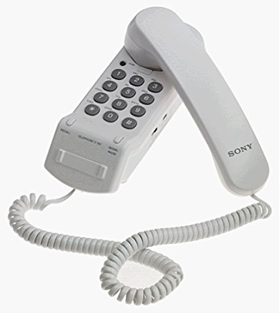 Sony IT-B3 Corded Phone with Speed Dial (White)