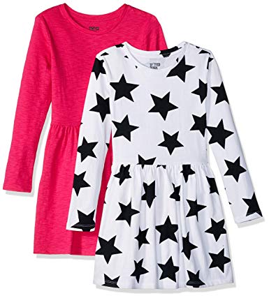 Amazon Brand - Spotted Zebra Girls' Toddler & Kids Knit Long-Sleeve Play Dress