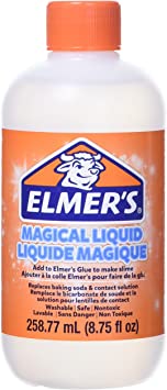 Elmer’s Glue Slime Magical Liquid Activator Solution, 8.75 fl. oz. Bottle - Great for Making Slime