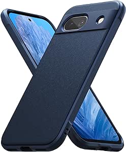 Ringke Coque Compatible avec Google Pixel 8a [Onyx] Antidérapant Antichoc Protection Robuste Flexible Ultra Fine TPU Souple Durable Étui pour Coque Pixel 8a - Navy