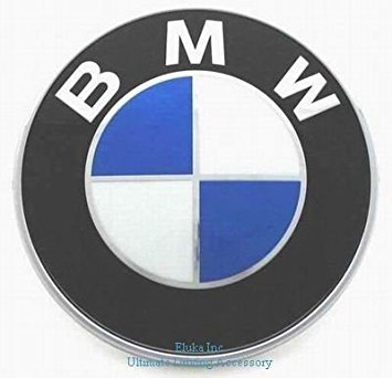 "BMW Genuine Hood Roundel Emblem with 2 Grommets for All Model and for Trunk of E32/e38 7-series From 86 - 01, E34 5-series From 88 - 95, E36 3-series From 90 - 99"