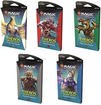 GET All 5! MTG Magic the Gathering Theros Beyond Death Theme Booster 35-Card Packs (1 of Each Color)