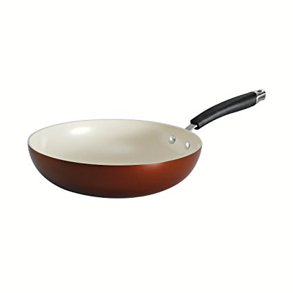 Tramontina 80110/046DS Style Ceramica 01 Stir Fry Pan, 11-Inch, Metallic Copper