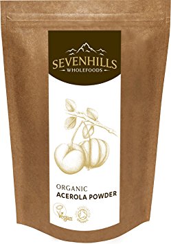 Sevenhills Wholefoods Organic Raw Acerola Powder 250g