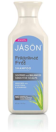 Jason Fragrance Free Daily Shampoo, 16 Fluid Ounce
