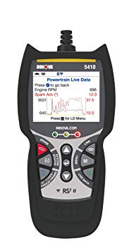 INNOVA 5410 Pro Code Reader Tool - OBD2 Car Diagnostic Scanner - Network Scan & Battery Initialization