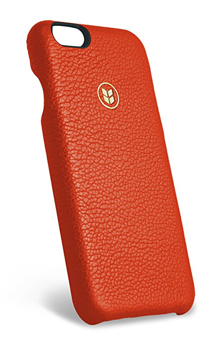 Italian Leather iPhone 6/6s Case, ALTUS Sanguine made by Barlii, an Open Face Luxury Top-Grain Italian Leather case