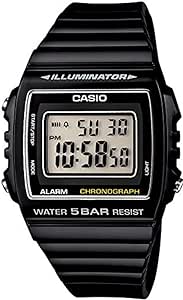 Casio (Casio) w – w-215h-1avdf – DC V, 1 A/w215h – DC V, 1 A STANDARD Digital Black Dial Men's Watch Watch [parallel import goods]