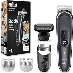 Braun Bodygroomer Series 5 5360 - Bodygroomer para hombre, suave cuerpo completo