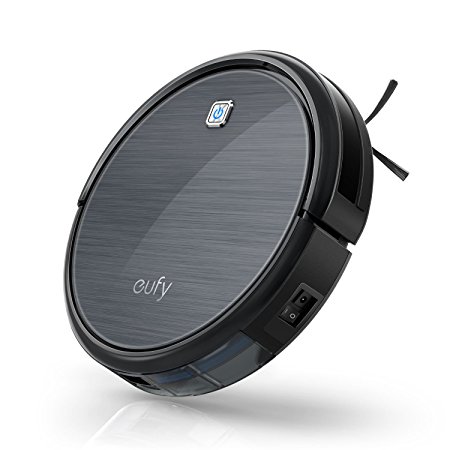 Eufy Robot Vacuum RoboVac 11, High Suction, Self-Docking, Self-Charging Robotic Vacuum Cleaner with Drop-Sensing Technology Fur and Allergens, Designed for Hard Floor and Thin Carpet