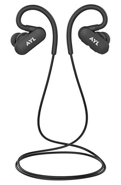 AYL Bluetooth Headphones Sweatproof Running - Wireless Earbuds Sport, Richer Bass Stereo in-Ear Earphones w/Mic, Noise Cancelling Headsets with Wireless Headphones Buds